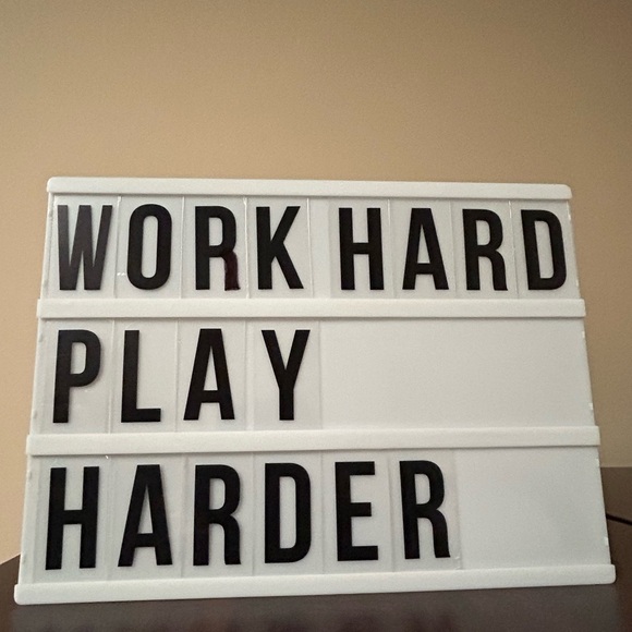 This Room Decor—College Dorm Room Decor with light up option. - Picture 1 of 8